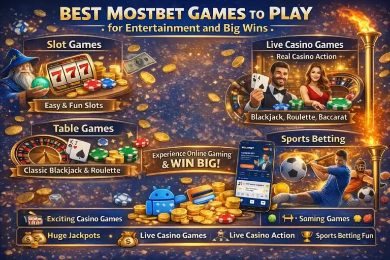 Best Mostbet Games to Play