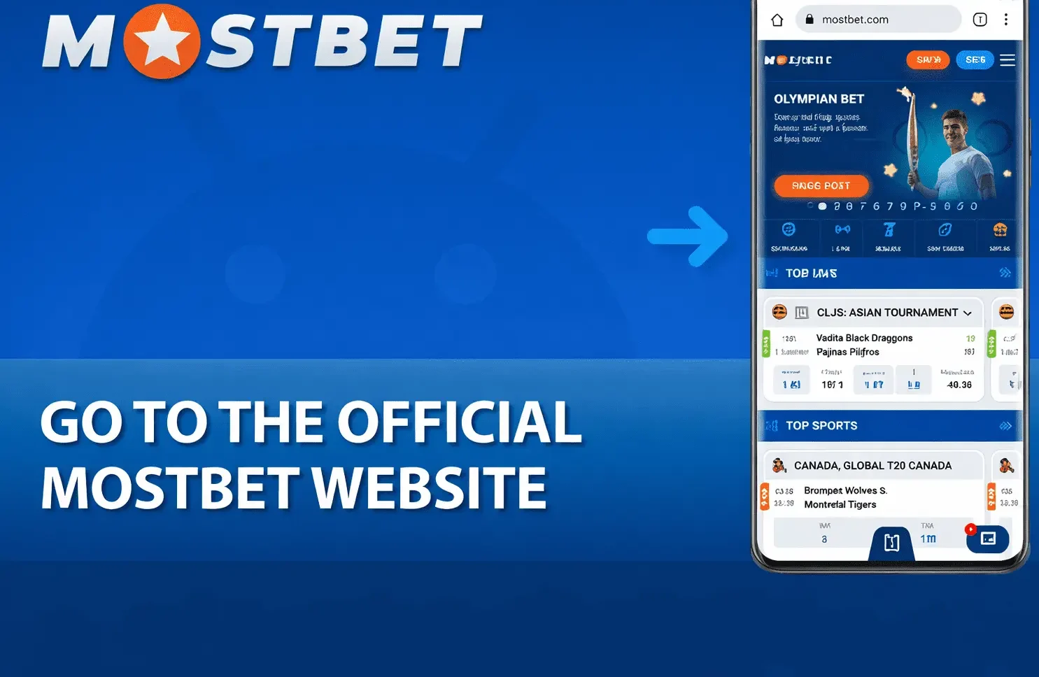 mostbet app download step 2