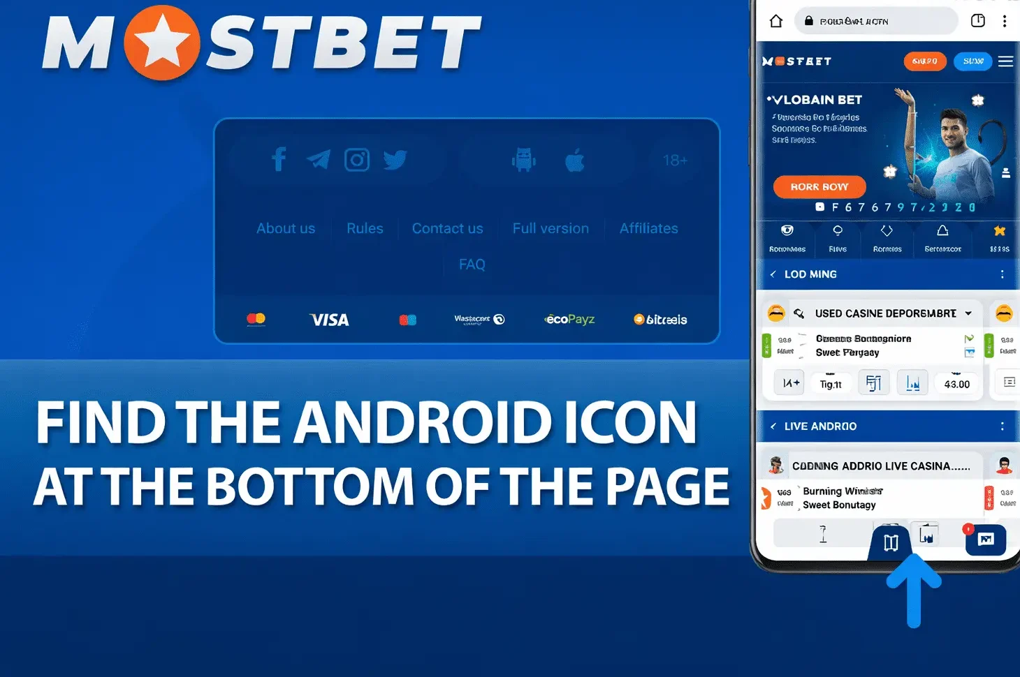 mostbet app download step 3