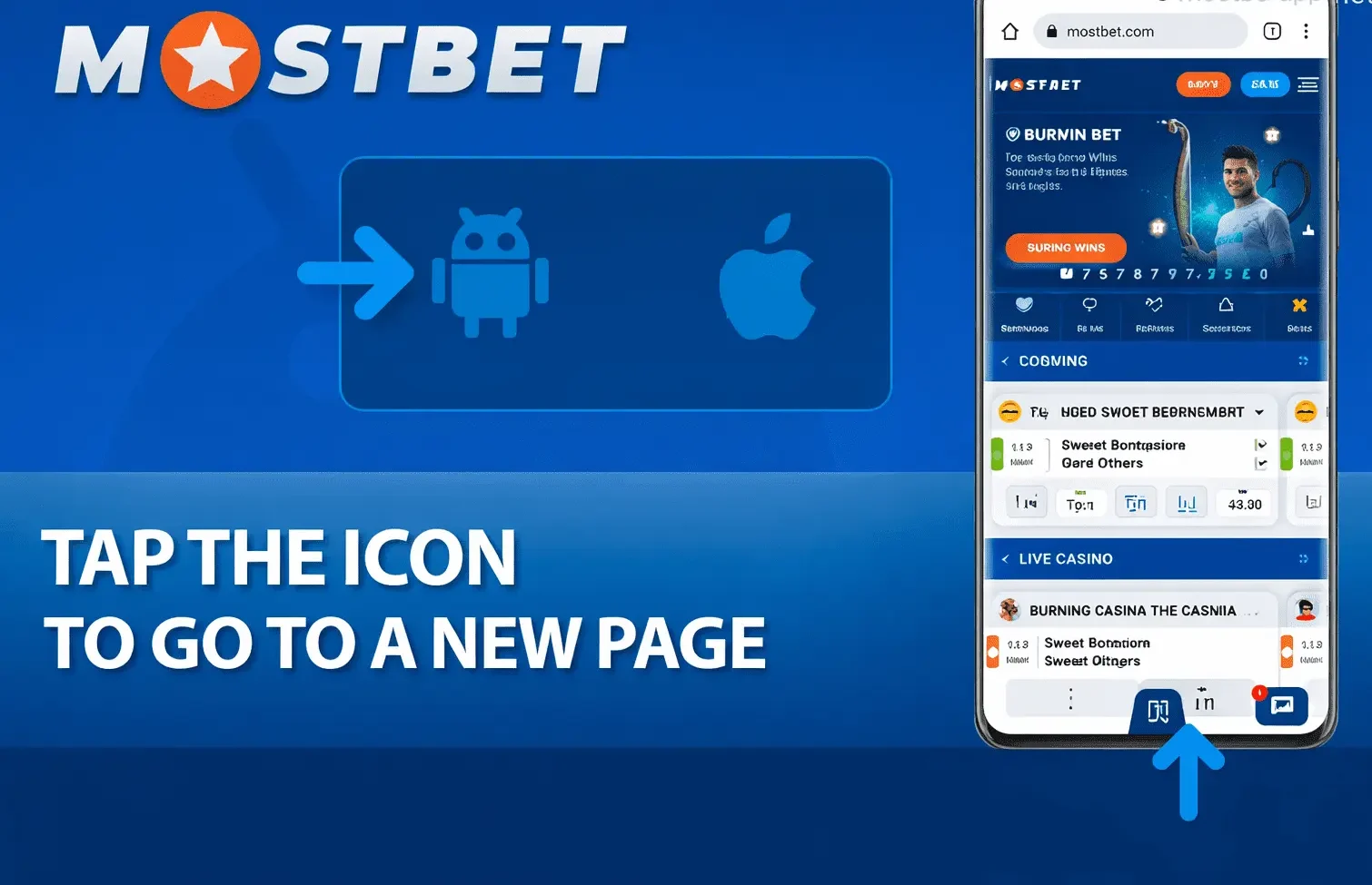 mostbet app download step 4