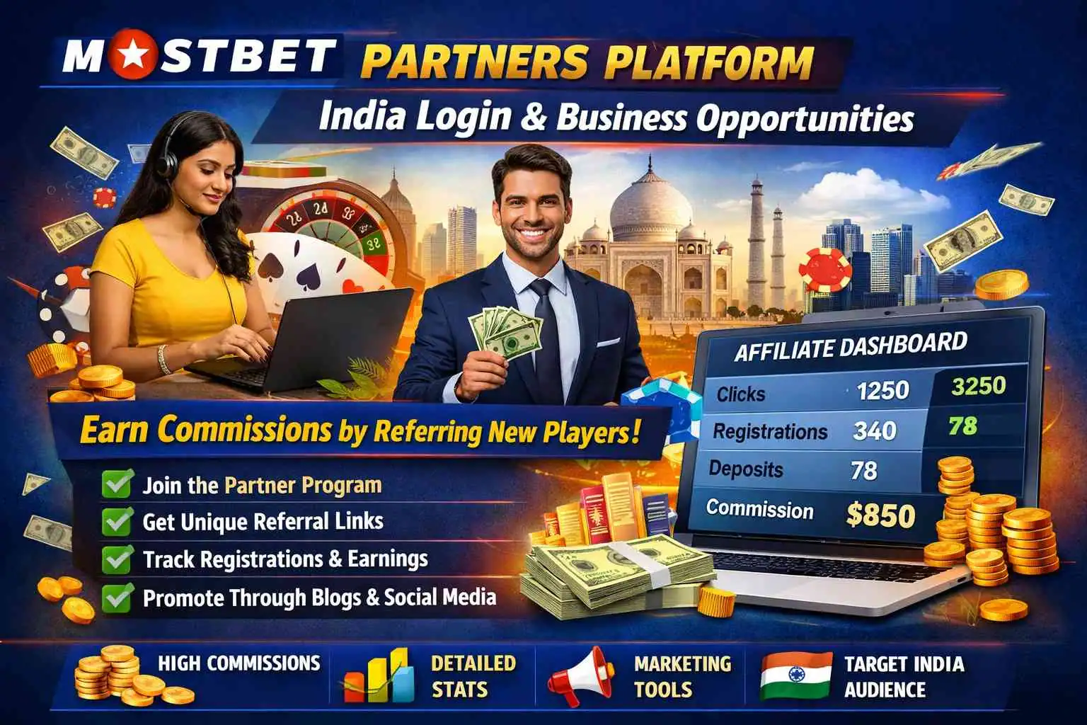 Mostbet Partners Platform